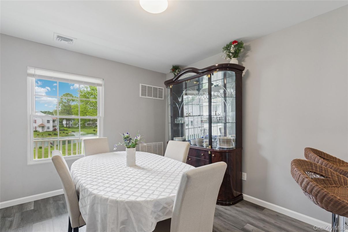 Dining room, Interior, Wood Texture Flooring