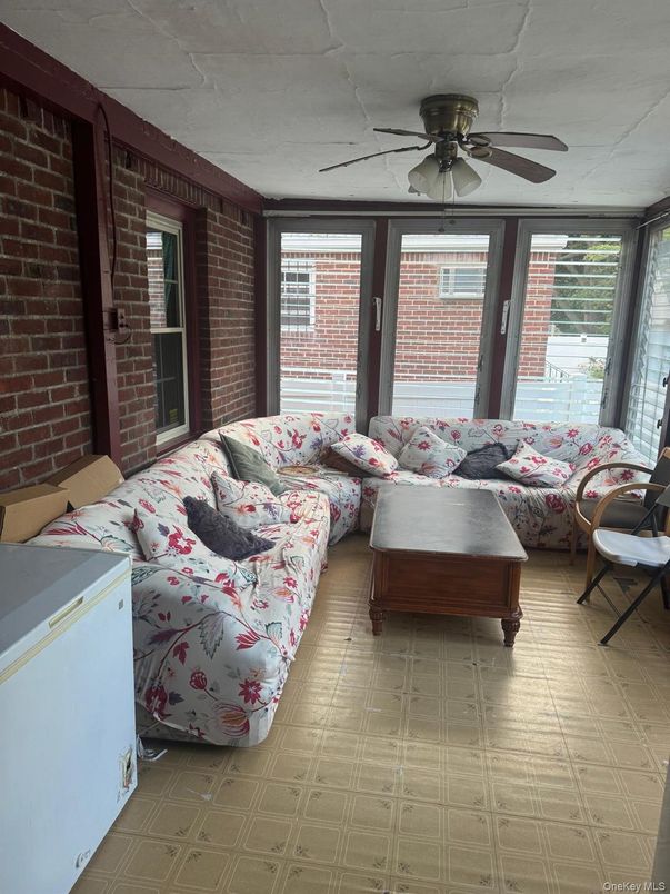 Interior, Living room, Stone Walls