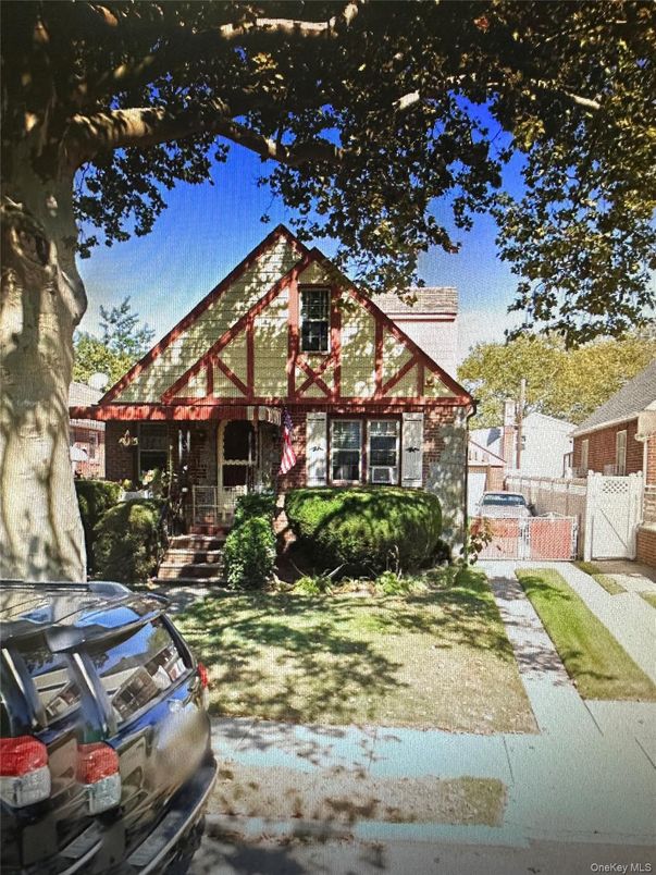 Exterior, Facade, Brick Facade, Tudor Revival