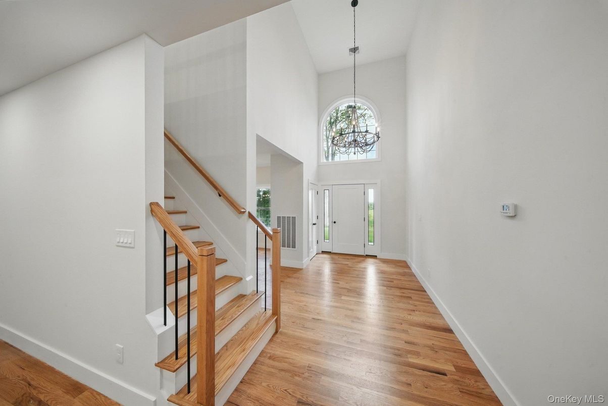 Chandelier, Interior, Wood Texture Flooring