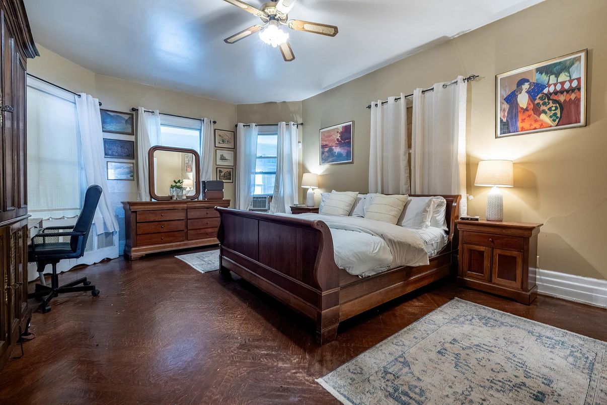 Bedroom, Home Office, Interior, Wood Texture Flooring