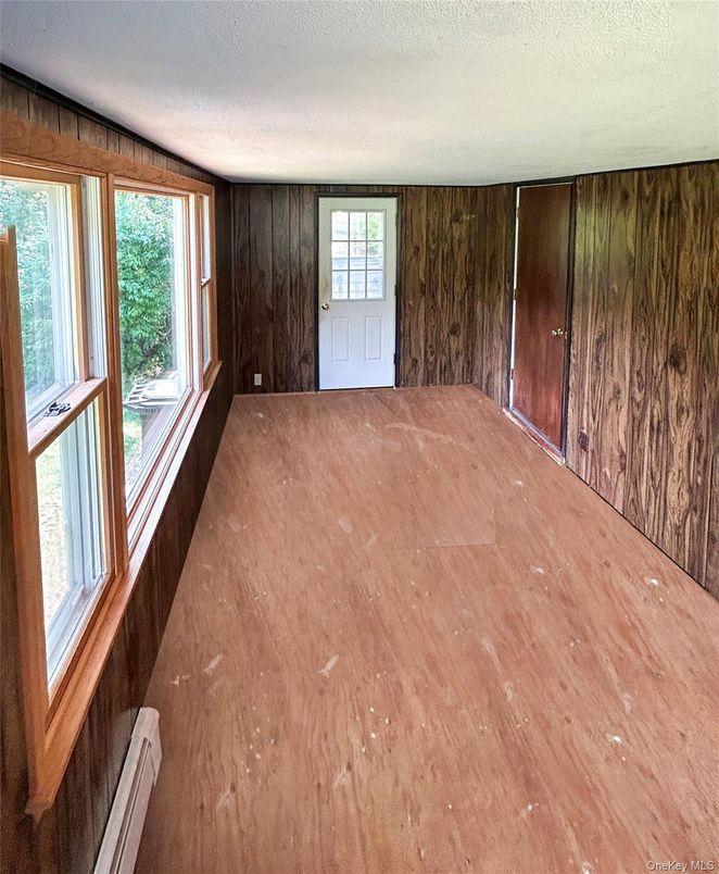 Empty room, Interior, Wooden Walls