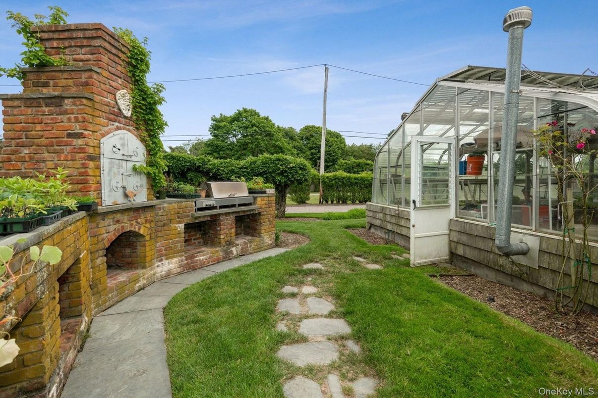 Backyard, Exterior, Fireplace, Outdoor Kitchen