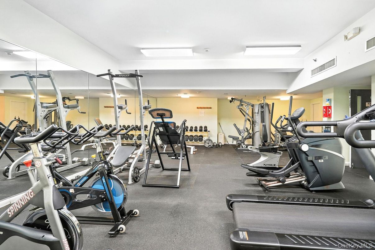Fitness Equipment, Gym, Interior