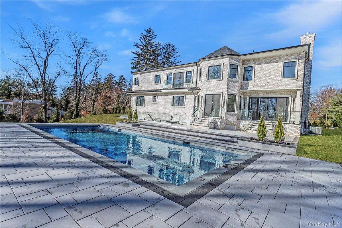 Backyard, Exterior, Facade, Pool, French Provincial