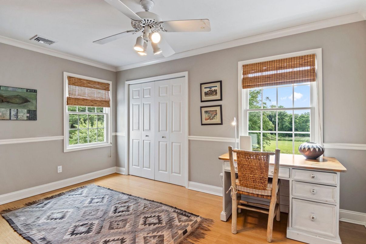 Home Office, Interior, Wood Texture Flooring