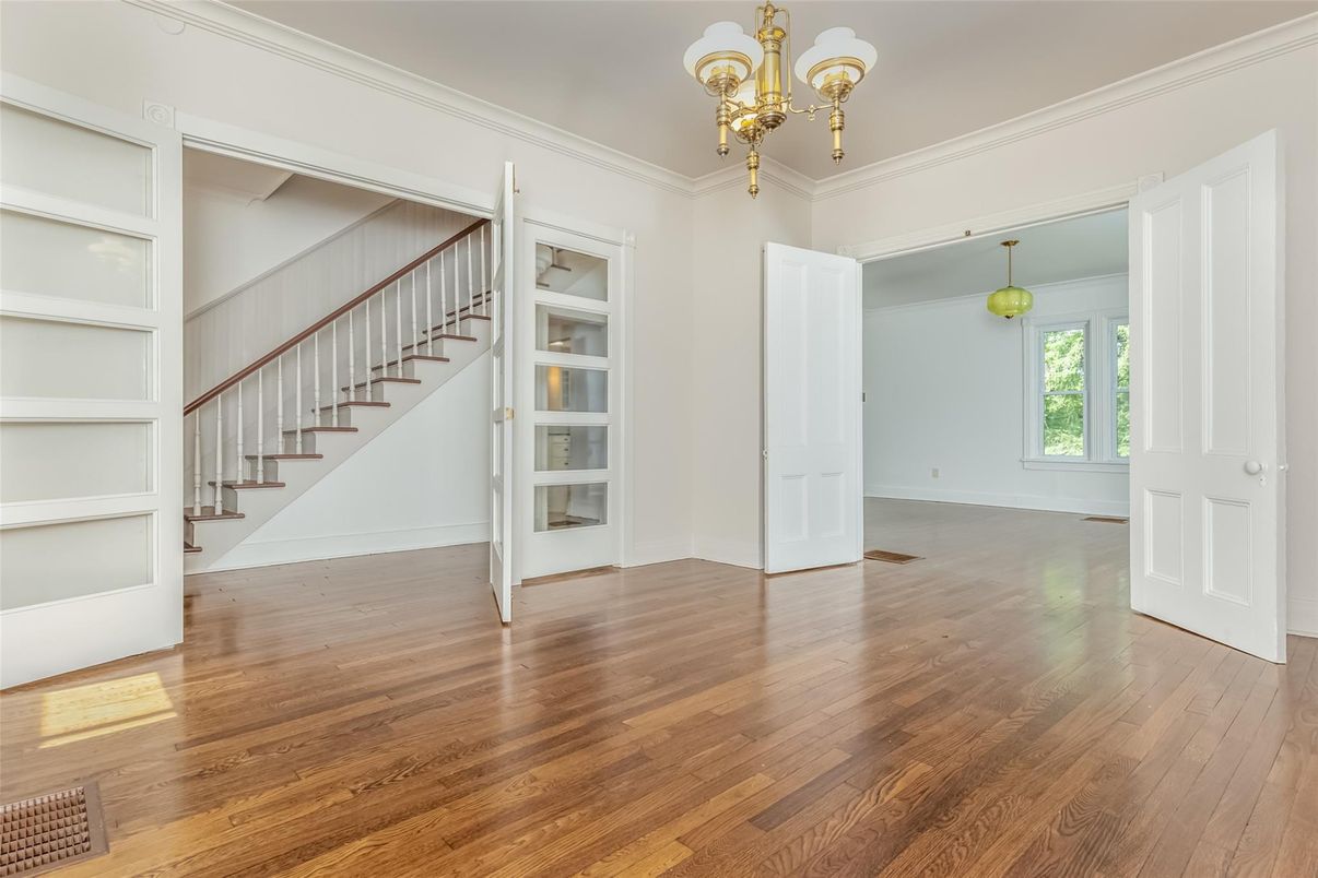 Empty room, Interior, Wood Texture Flooring