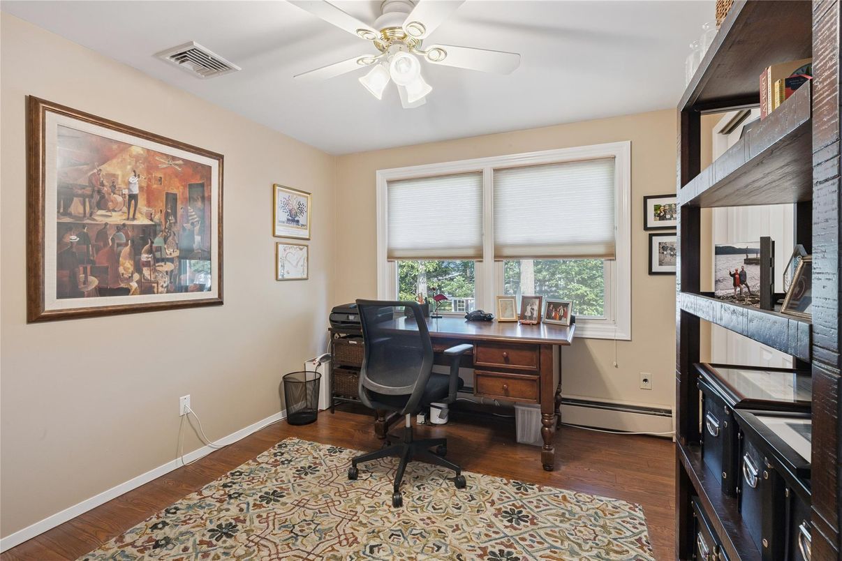 Home Office, Interior, Wood Texture Flooring