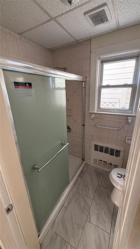 Bathroom, Glass Shower, Interior, Marble
