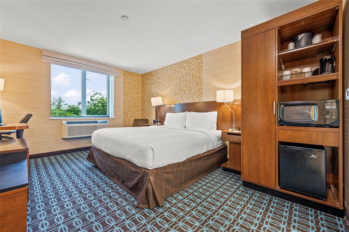 Bedroom, Interior, Wooden Walls