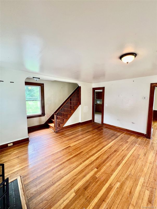 Empty room, Interior, Wood Texture Flooring