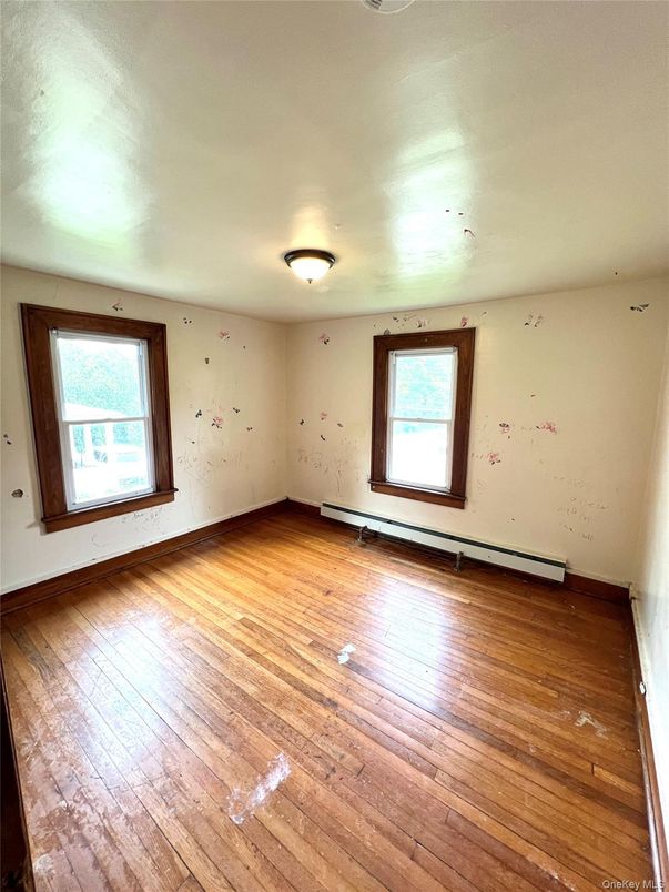 Empty room, Interior, Wood Texture Flooring
