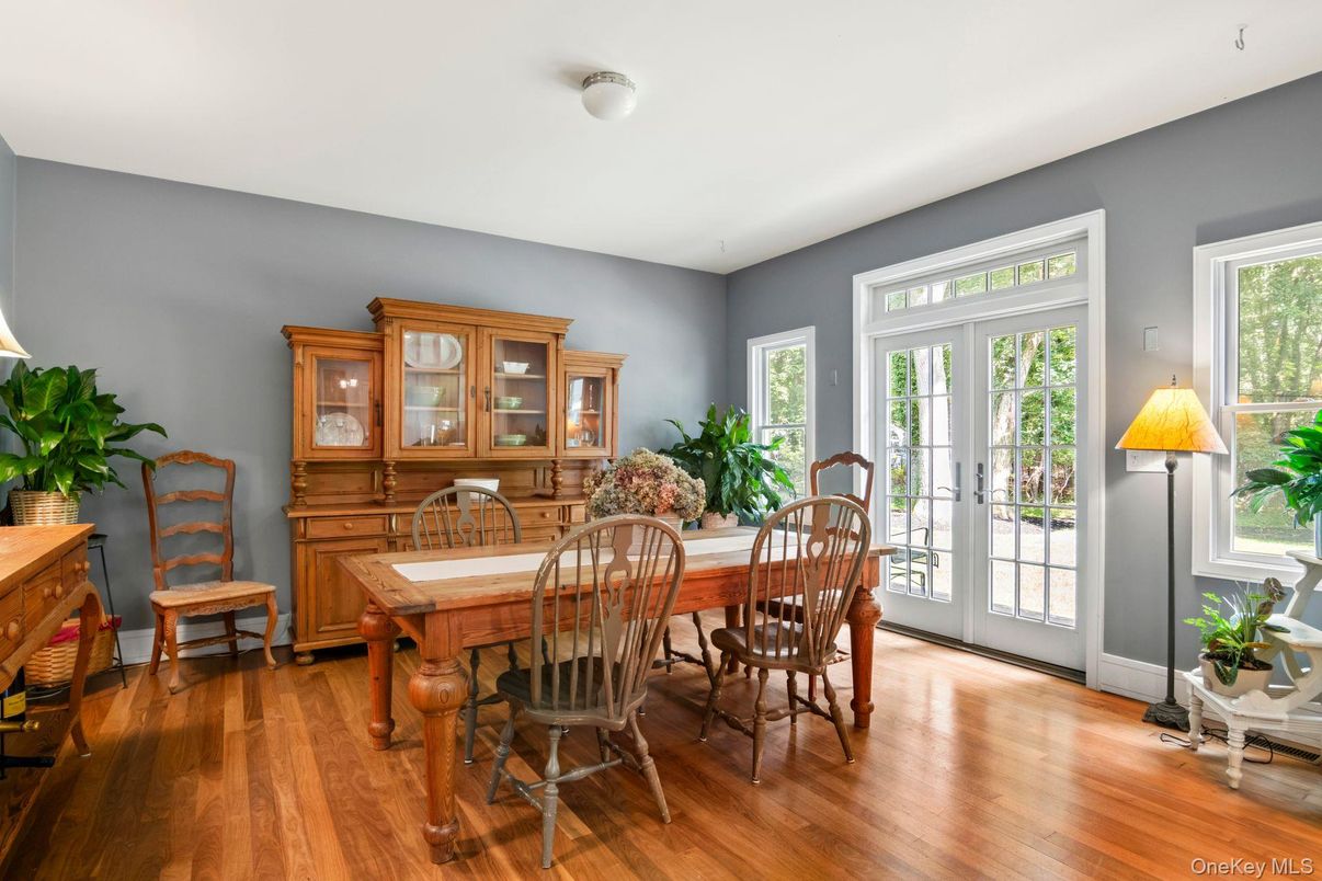 Dining room, Interior, Wood Texture Flooring
