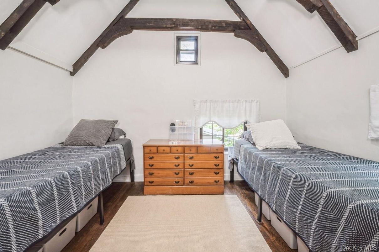 Bedroom, Interior, Wooden Beams, Wood Texture Flooring