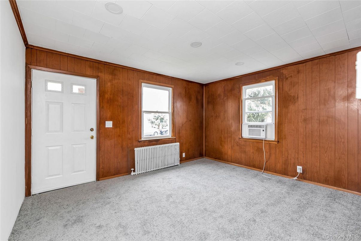 Empty room, Interior, Wooden Walls