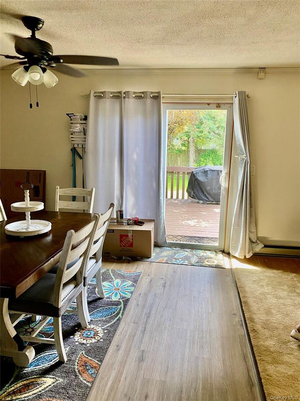 Dining room, Interior, Wood Texture Flooring