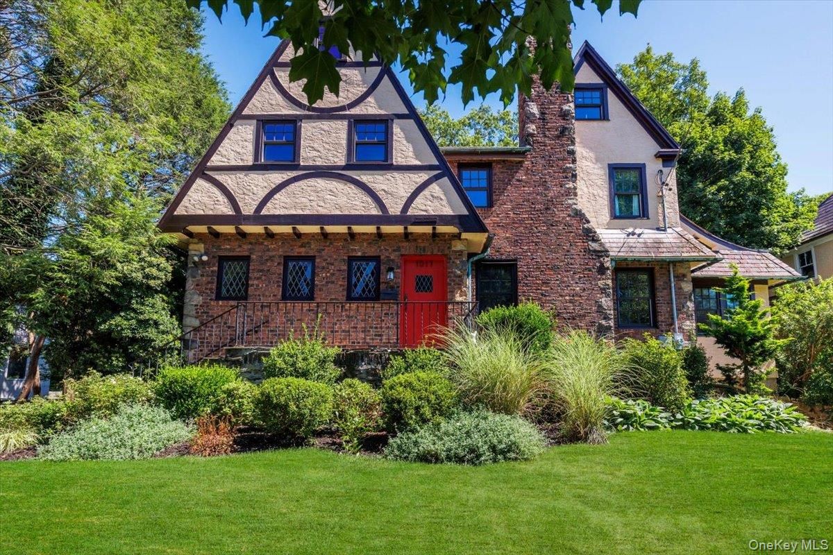Exterior, Facade, Brick Facade, Tudor Revival