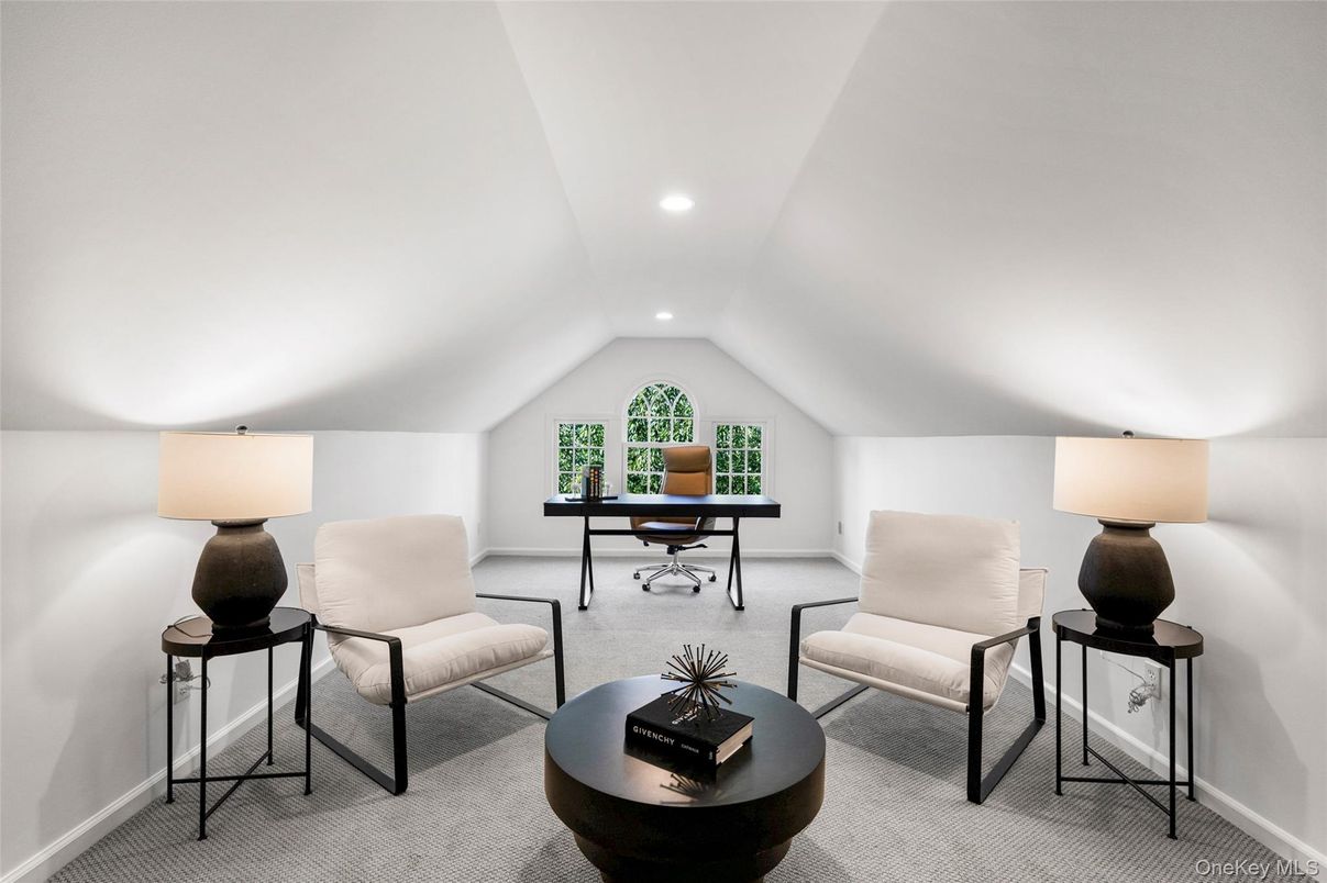 Home Office, Interior, Recessed Lighting