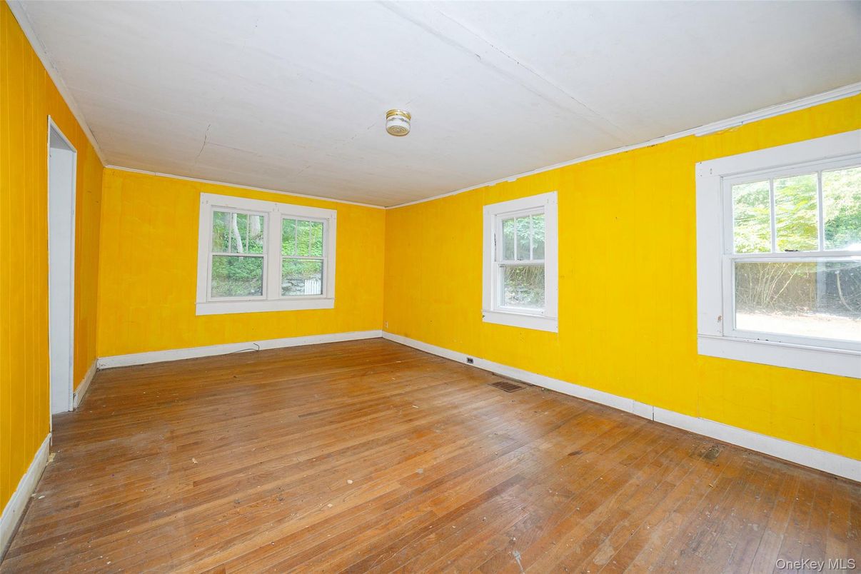 Empty room, Interior, Wood Texture Flooring