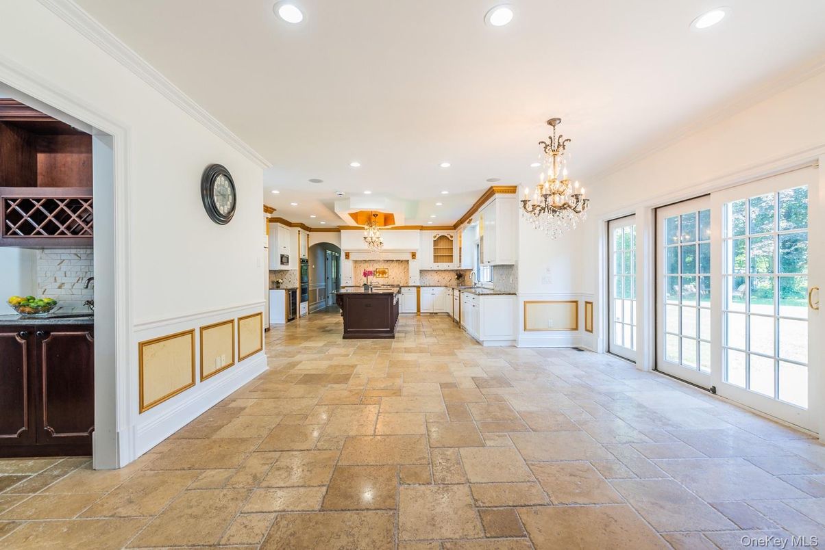 Chandelier, Interior, Kitchen, Recessed Lighting