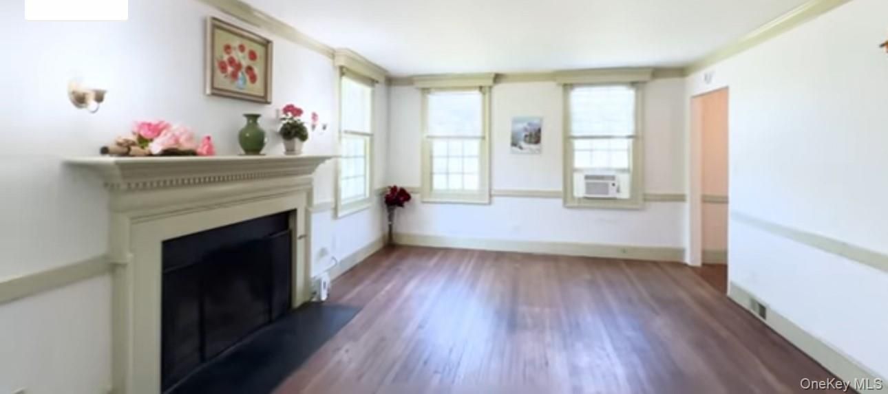 Empty room, Fireplace, Interior, Wood Texture Flooring