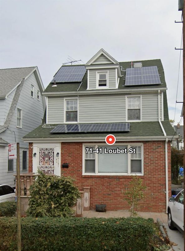 Exterior, Facade, Brick Facade, Solar Panels, Queen Anne Victorian