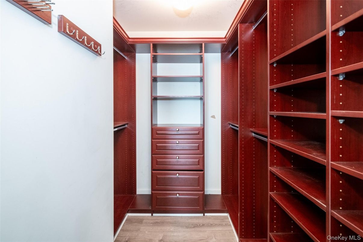 Interior, Walk-in Closets, Wood Texture Flooring