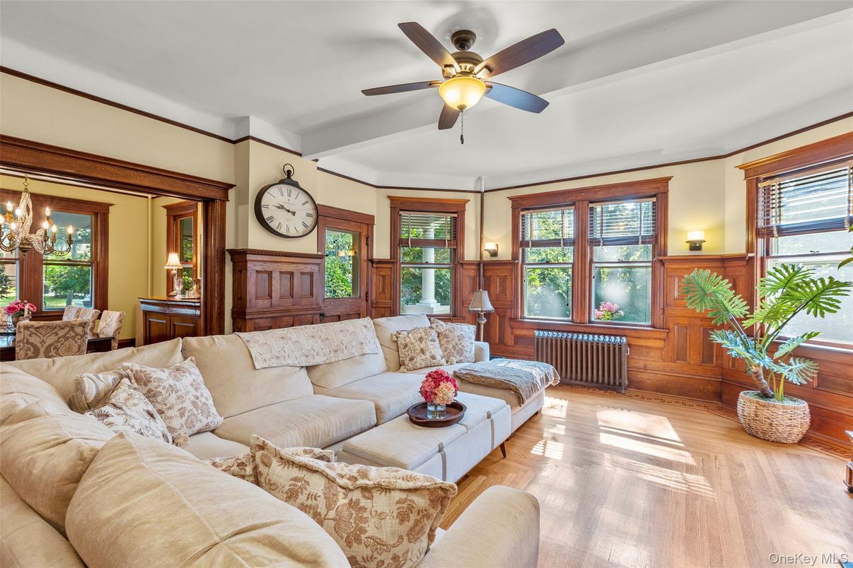 Chandelier, Interior, Living room, Wood Texture Flooring