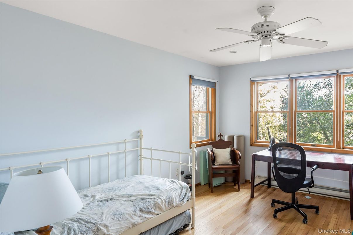 Bedroom, Home Office, Interior, Wood Texture Flooring