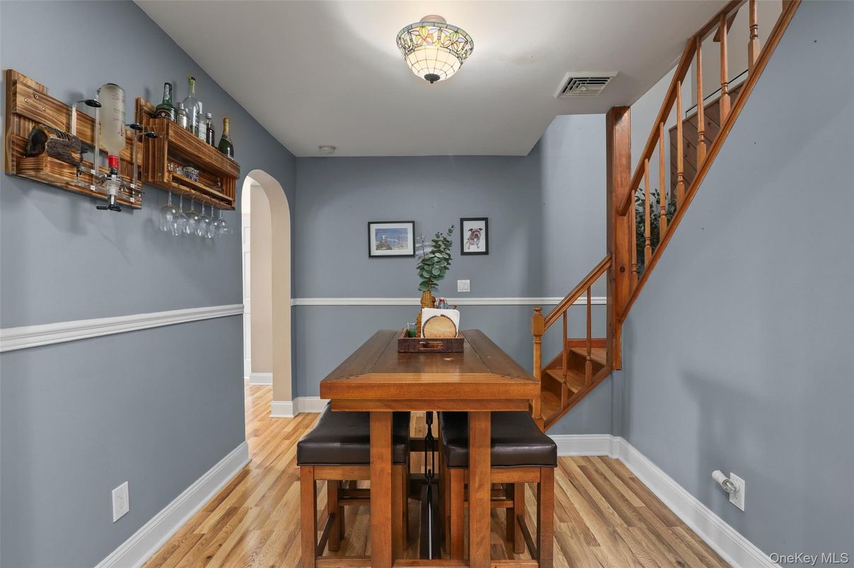 Dining room, Interior, Wood Texture Flooring