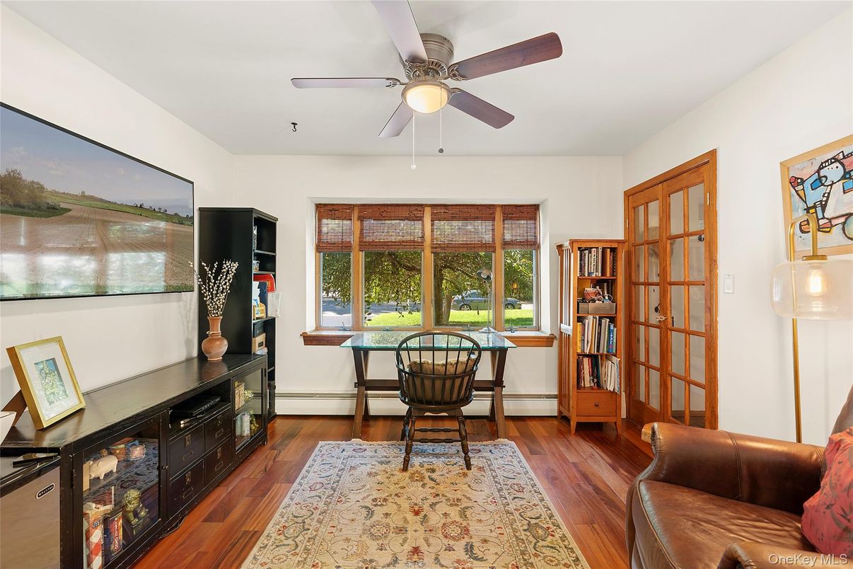 Home Office, Interior, Wood Texture Flooring