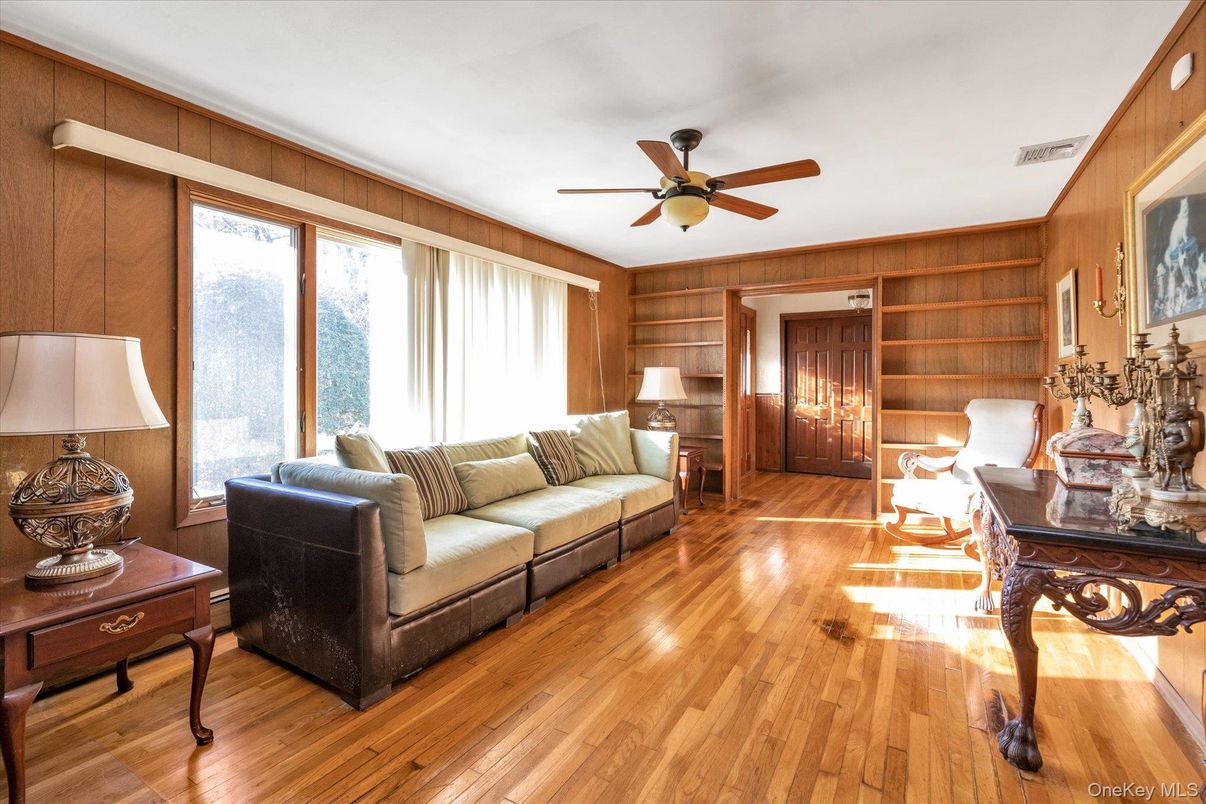 Interior, Living room, Wood Texture Flooring, Wooden Walls