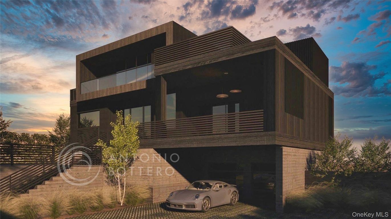 Attached, Exterior, Facade, Modern