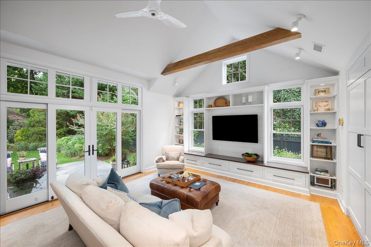 Interior, Living room, Wooden Beams, Wood Texture Flooring