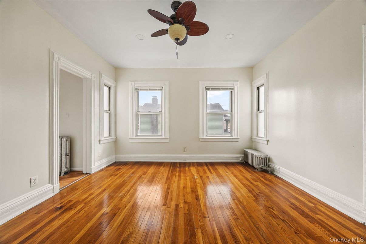 Empty room, Interior, Wood Texture Flooring