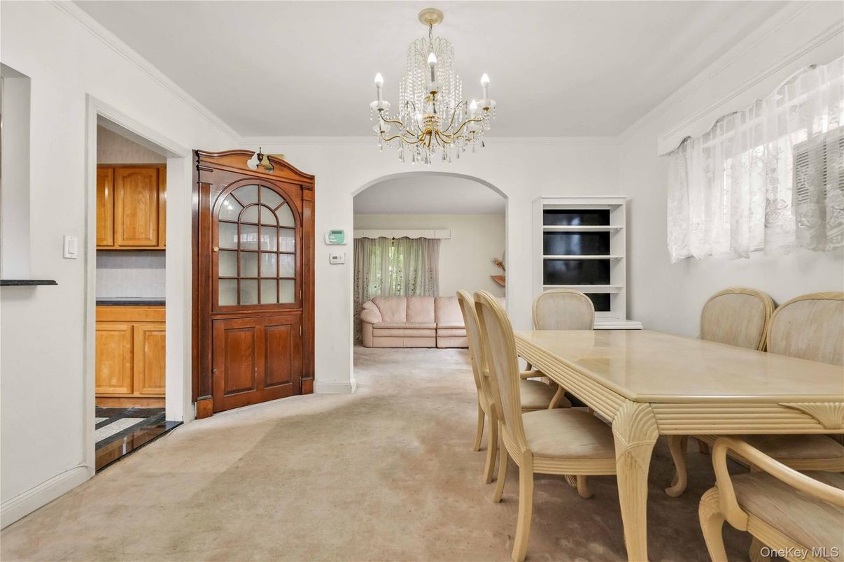 Chandelier, Dining room, Interior