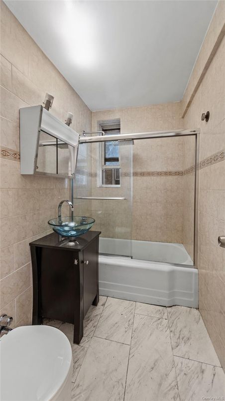 Bathroom, Glass Shower, Interior, Marble