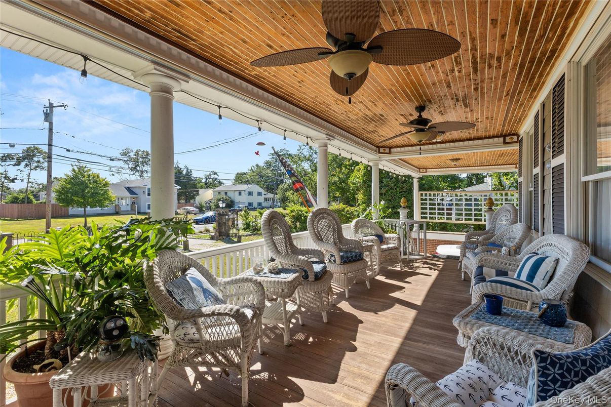 Exterior, Interior, Sun Room, Wood Texture Flooring