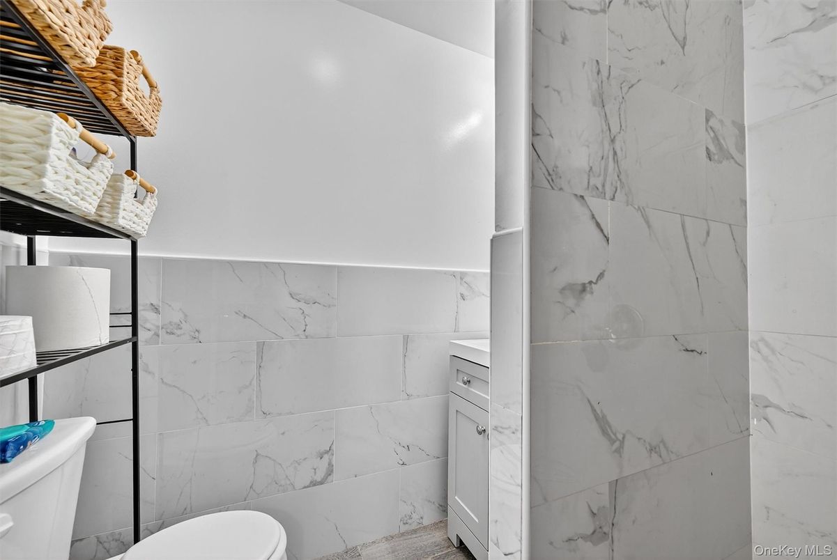 Bathroom, Interior, Marble Walls