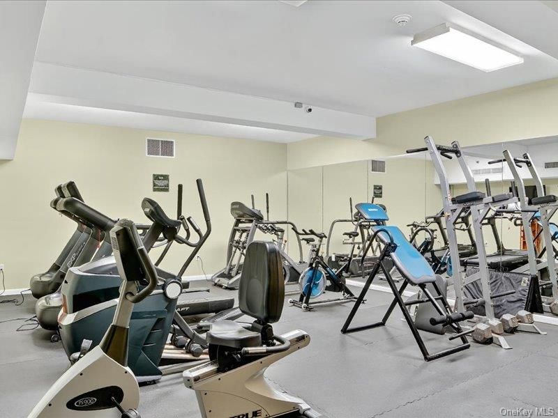 Fitness Equipment, Gym, Interior