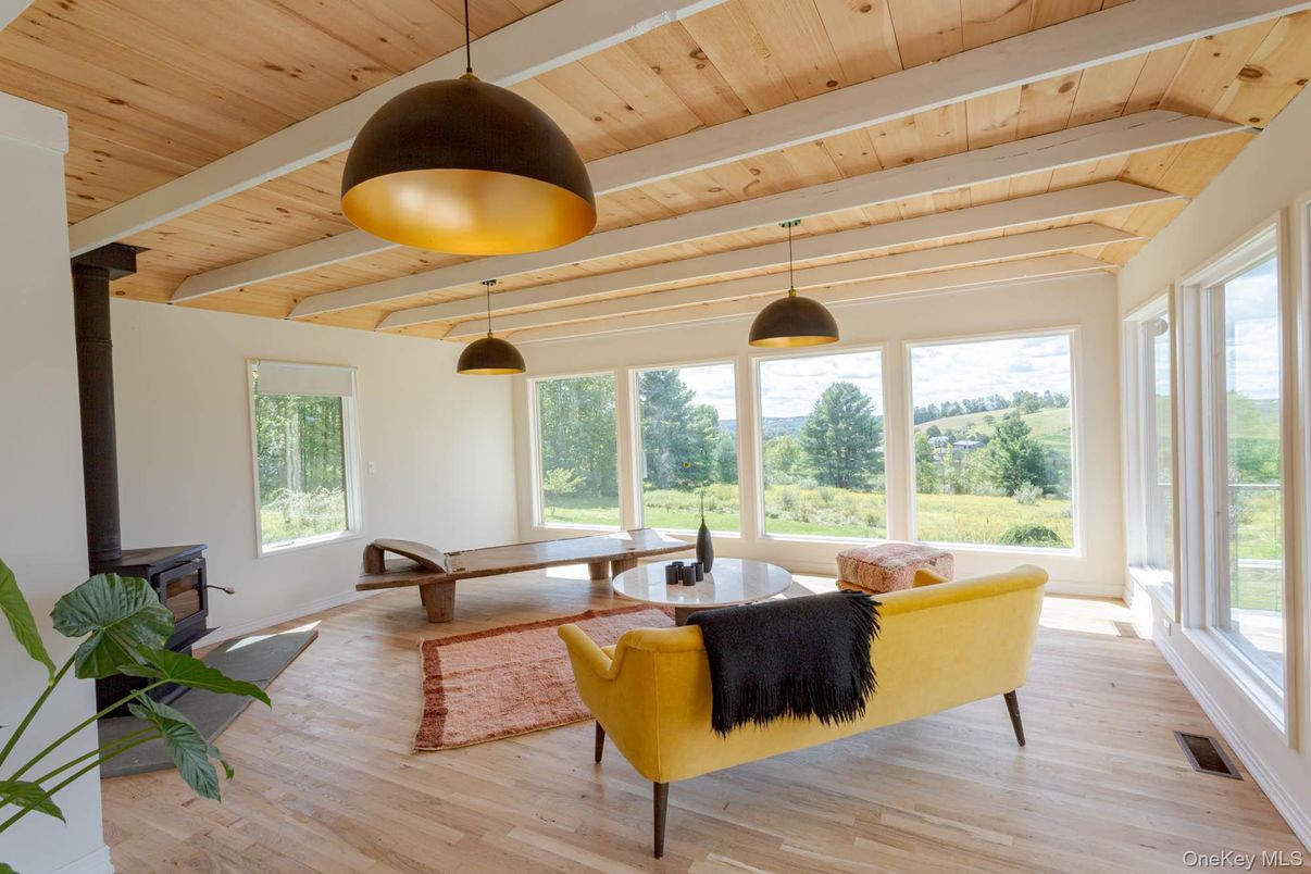 Interior, Pendant Lights, Wooden Ceilings, Wood Texture Flooring