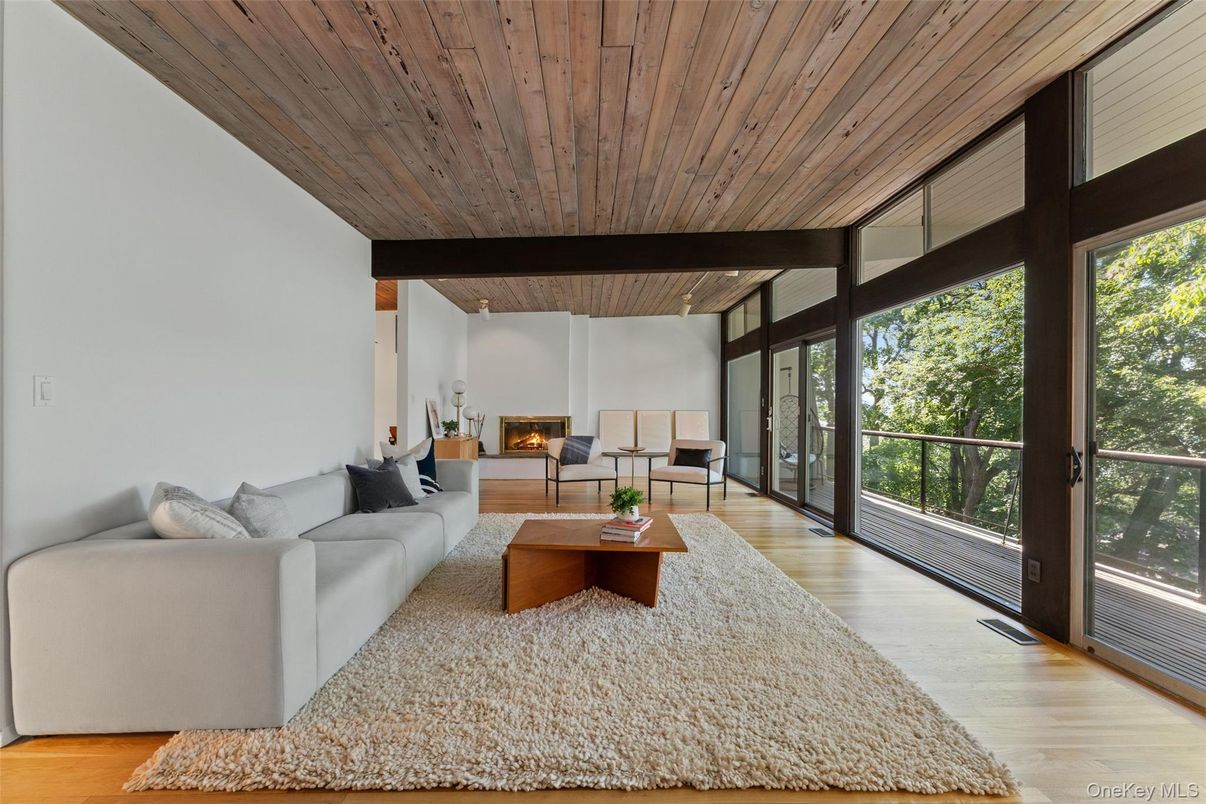 Fireplace, Interior, Living room, Wooden Ceilings, Wood Texture Flooring