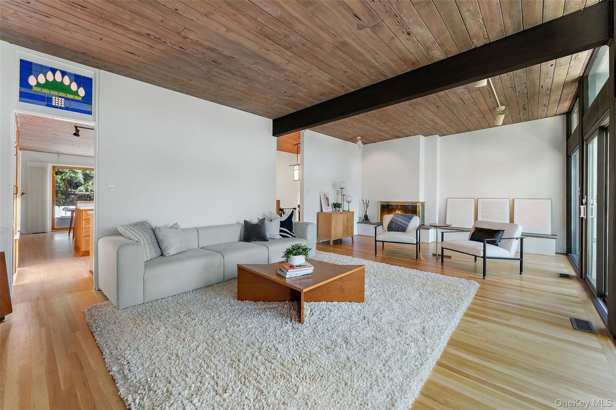 Interior, Living room, Wooden Beams, Wooden Ceilings, Wood Texture Flooring