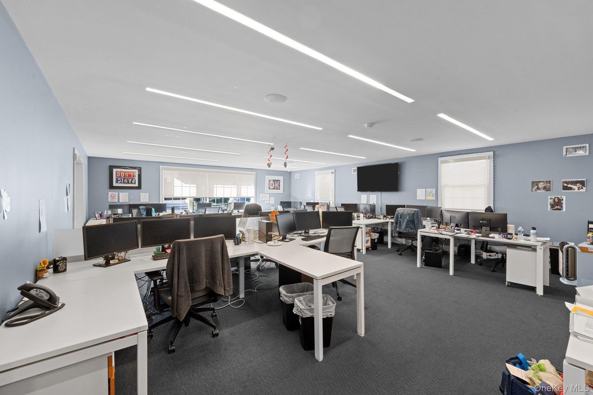 Home Office, Interior, Recessed Lighting