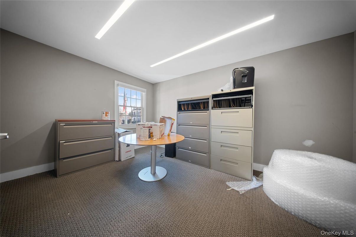 Home Office, Interior, Recessed Lighting