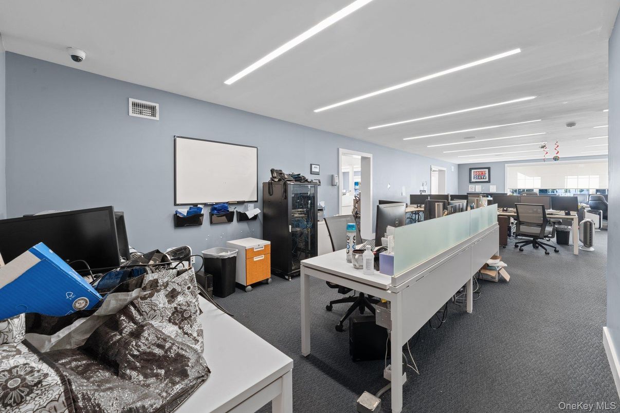 Home Office, Interior, Recessed Lighting