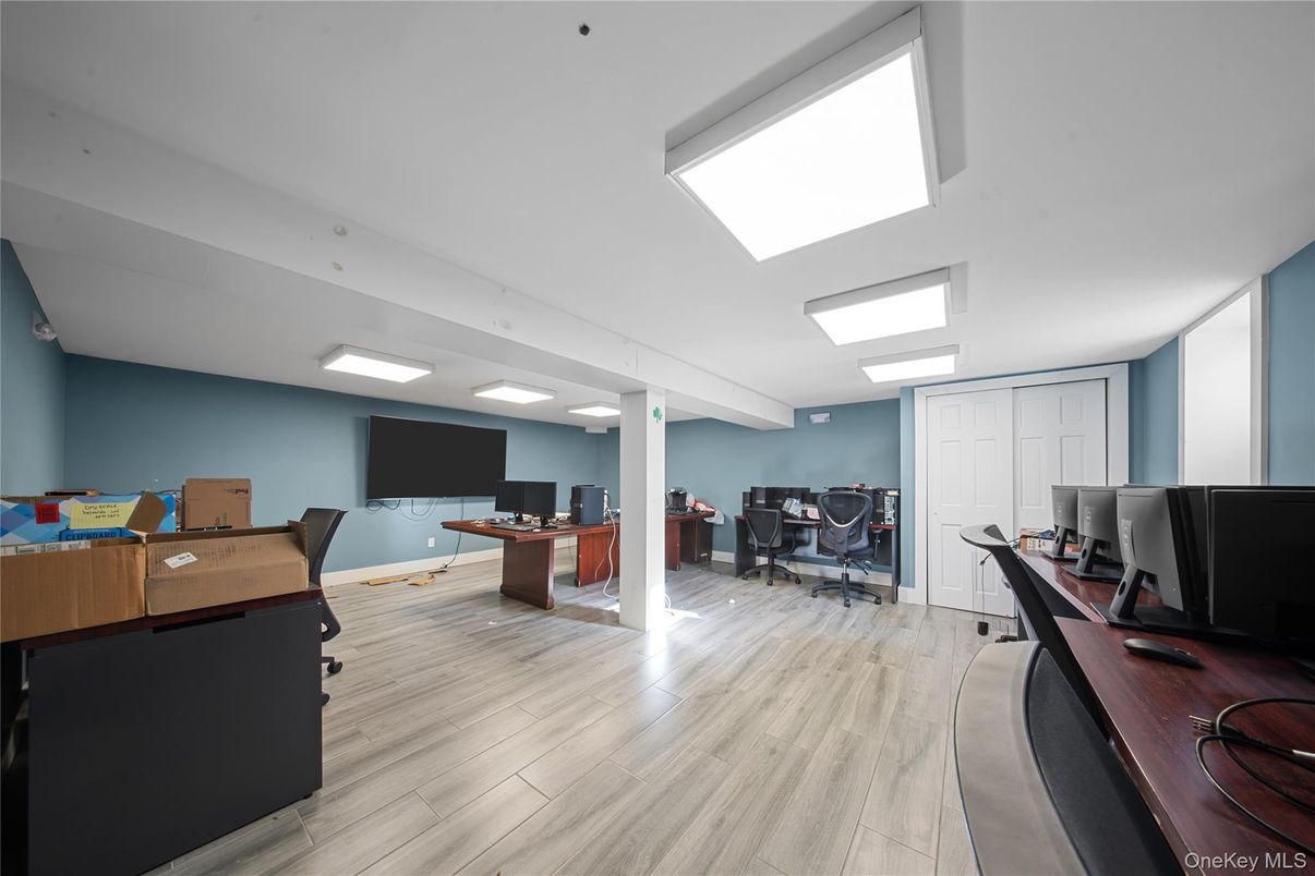 Home Office, Interior, Wood Texture Flooring