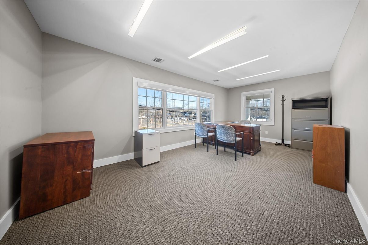 Home Office, Interior, Recessed Lighting