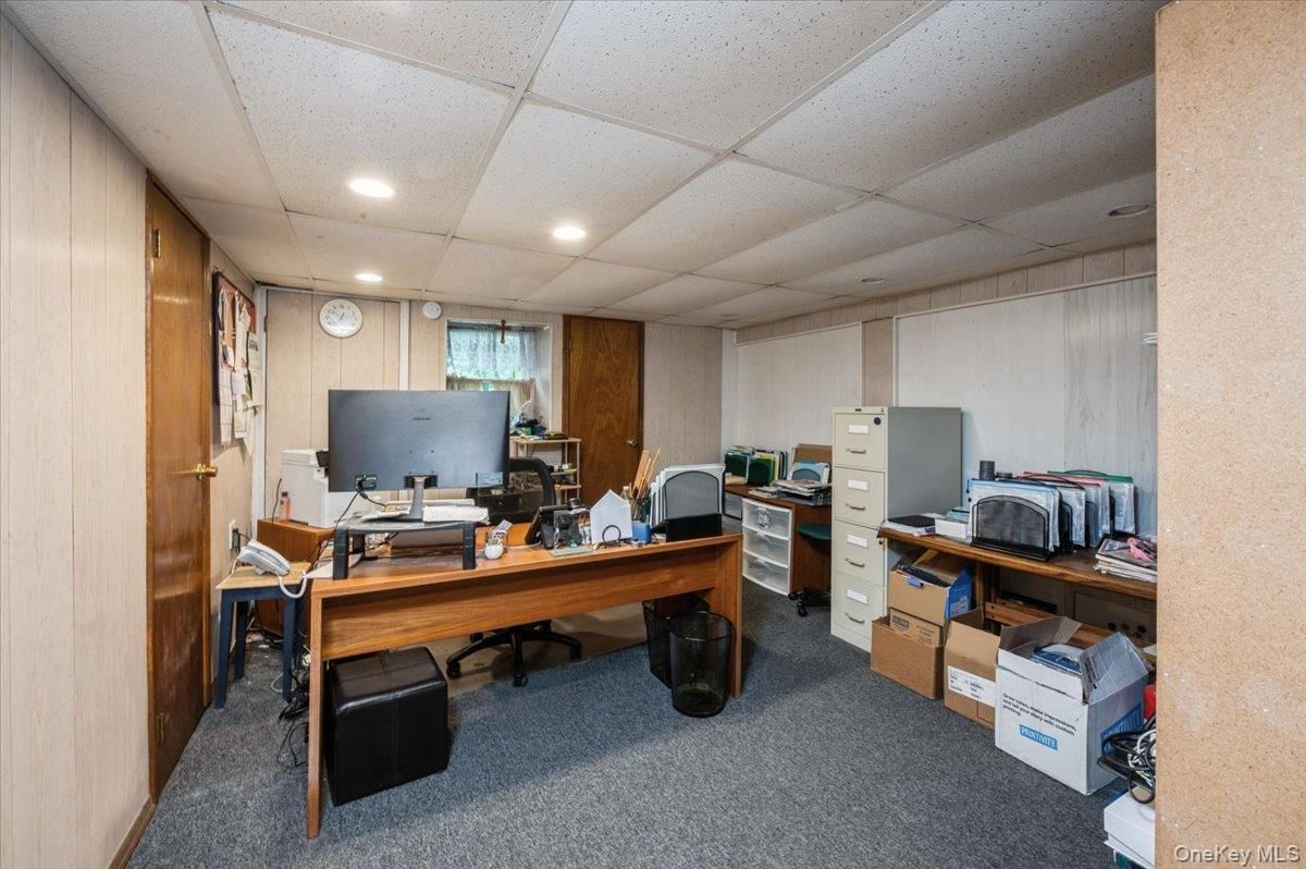 Home Office, Interior, Recessed Lighting