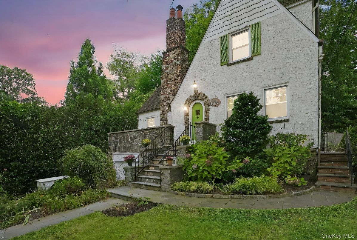 Backyard, Exterior, Facade, Tudor Revival